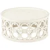 Image de Table Basse Sculptée Charity 78cm Blanc