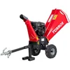 Image de Broyeur de branches pro tractable thermique essence 15 CV 420 cc 120 mm démarrage électrique Torros HHK124