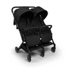 Image de BANINNI Adige - Poussette Double Buggy - De 0 à 36 mois - Jusquà 15Kg - Noir