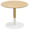 Image de Table Basse Design Rhoda 48cm Naturel & Blanc