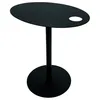 Image de Table dAppoint Ovale en Métal Melisa 45cm Noir