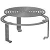 Image de Support et grille surélevée - BARBECOOK - Dynamic Centre - Pour brasero Nestor - Acier au carbone 6 mm - Ø 36 cm