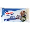 Image de Éponge gommante - NICOLS - Magico - Lot de 3 - Efface tout - Dimensions 119x69x29mm