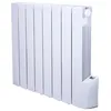 Image de Radiateur électrique à inertie fluide - 1200W - WARM TECH - 230V - Jusquà 50m3 - Blanc