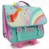 Image de Cartable à roulettes Licorne Multicolore 41 CM - Trolley