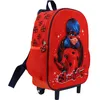 Image de Sac à dos à roulettes Miraculous Ladybug 3D 36 CM Trolley Maternelle