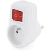 Image de Prise avec interrupteur - CHACON - Easy - Blanc - 1 prise - Intérieur