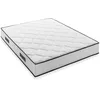 Image de Matelas 140 x 200 cm - Hauteur 24 cm - 580 ressorts ensachés - 7 zones - Equilibré - réversible - fabriqué en Belgique - DEKO DREAM