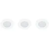 Image de PROLIGHT - Luminaire à encast. 3 spots 250 lumens 2700k ip65 rd blc