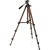 Image de Trépied NEDIS TPOD2100BZ - Fonction Panoramique et Inclinaison - Max. 2 kg - 130 cm - Noir/Argent