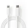 Image de Câble Lightning - Nedis - CCGW39650WT10 - 1m - USB 2.0 - Blanc