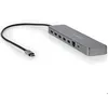 Image de Hub USB-C 10-en-1 - Nedis - Gris anthracite - RJ45 - 4K 60Hz - Power Delivery 3.0