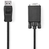 Image de Nedis Adaptateur DisplayPort (M) vers VGA (M) - Noir