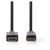 Image de NEDIS Câble Mini HDMI mâle / HDMI mâle haute vitesse avec Ethernet Noir (3 mètres)