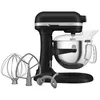 Image de Robot pâtissier Kitchenaid ARTISAN noir À BOL RELEVABLE 56L - 5KSM60SPXEBM