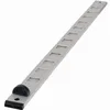 Image de Grille intérieure - RENSON - H22 LG375 - Aluminium - Hauteur 22 mm - Épaisseur 6 mm