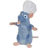 Image de Peluche RATATOUILLE Remy avec toque 20 cm - Disney - pour enfant - bleu rose et blanc