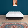 Image de URBAN Collections NEW-YORK Ensemble sommier et matelas 140x190cm - 798 ressorts ensachés