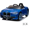 Image de BMW i4 Voiture Électrique 12V - Bleu - 1 à 6 ans - Licence Officielle - Pneus EVA - Bluetooth