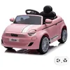 Image de Voiture Électrique Enfants Fiat 500e - 12V - 1 à 5 ans - Rose
