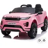 Image de Voiture électrique enfant 12V Range Rover Evoque - Rose - 2-6 ans - Roues EVA télécommande Bluetooth
