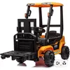 Image de JCB Chariot Élévateur Électrique 12V - Jaune - 2 à 6 ans - Licence Officielle - Fourche Fonctionnelle - Palette Incluse