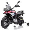 Image de Moto électrique enfant BMW F850 GS 12V - 3-6 ans 2 moteurs licence officielle rouge