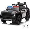 Image de Voiture électrique pour enfants - Raptor Police - Noir - Batterie Lithium 108V - Télécommande 24 GHz