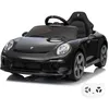 Image de RUF GT Voiture Électrique 12V - Noir - 1 à 5 ans - Licence Officielle - Pneus EVA - Bluetooth