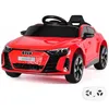 Image de Audi e-Tron GT Voiture Électrique Enfant 12V - Rouge 2 moteurs MP3 Bluetooth Siège cuir