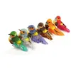 Image de 6 OISEAUX COULEUR SUR PINCE - 8X35X35 CM