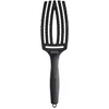 Image de Olivia Garden Fingerbrush Double Bristles Black M - 1 pièces