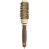 Image de Olivia Garden Straight Wavy Bristle Gold&Brown Brush Ø30mm - 1 pièces