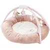 Image de NATTOU - Tapis déveil pouf avec arches Fanfan - Rose
