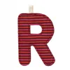 Image de Lettre décorative - Lilliputiens - R - Tissu - Rouge - Mixte