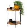 Image de Table dappoint ronde 2 niveaux Joya Urban Living - Naturel