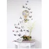 Image de Kit de 12 Stickers papillons 3D miroirs Pick and Stick Stickers Muraux