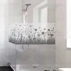 Image de Film Fenêtre Anti Regard Occultant - CHAMP DE FLEURS ET PAPILLONS - Stickers pour Vitres & Porte de Douche - 40x100cm