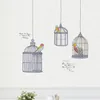 Image de Stickers Muraux décoration adhésifs oiseaux en cage dessinés