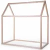 Image de CHILDHOME Cadre de maison de lit 124x78x148 cm Naturel BEFRHN