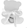 Image de Ballotin OURSON avec plexi Blanc