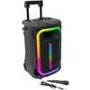 Image de Ibiza Sound MOBILE800 - Enceinte Bluetooth Autonome Active 12/30CM 800W AVEC TWS Effets Lumineux Micro & Trolley