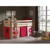 Image de Lit enfant mezzanine+housse Pink Flower bois - PINO