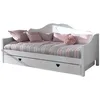 Image de Ensemble de meubles pour enfant - Amori - Lit mezzanine - Blanc - Bois - Panneaux de particules