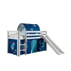 Image de PINO Lit mezzanine avec toboggan + Space