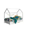 Image de Dallas Lit LP 90X200cm Blanc + Lit gigogne