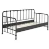 Image de Lit Capitaine Enfant Bronxx 90x200cm Noir Mat