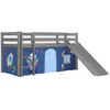 Image de Pack - Lit Enfant Toboggan & Tente Pino Astronaute II Gris