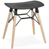 Image de Tabouret bas - ALTEREGO - ALADIN -Noir - Métal Plastique - 47x34x47 cm