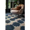Image de Tapis - BENEFFITO - PAINTBALL - Bleu - 170x240cm - Polyester recyclé